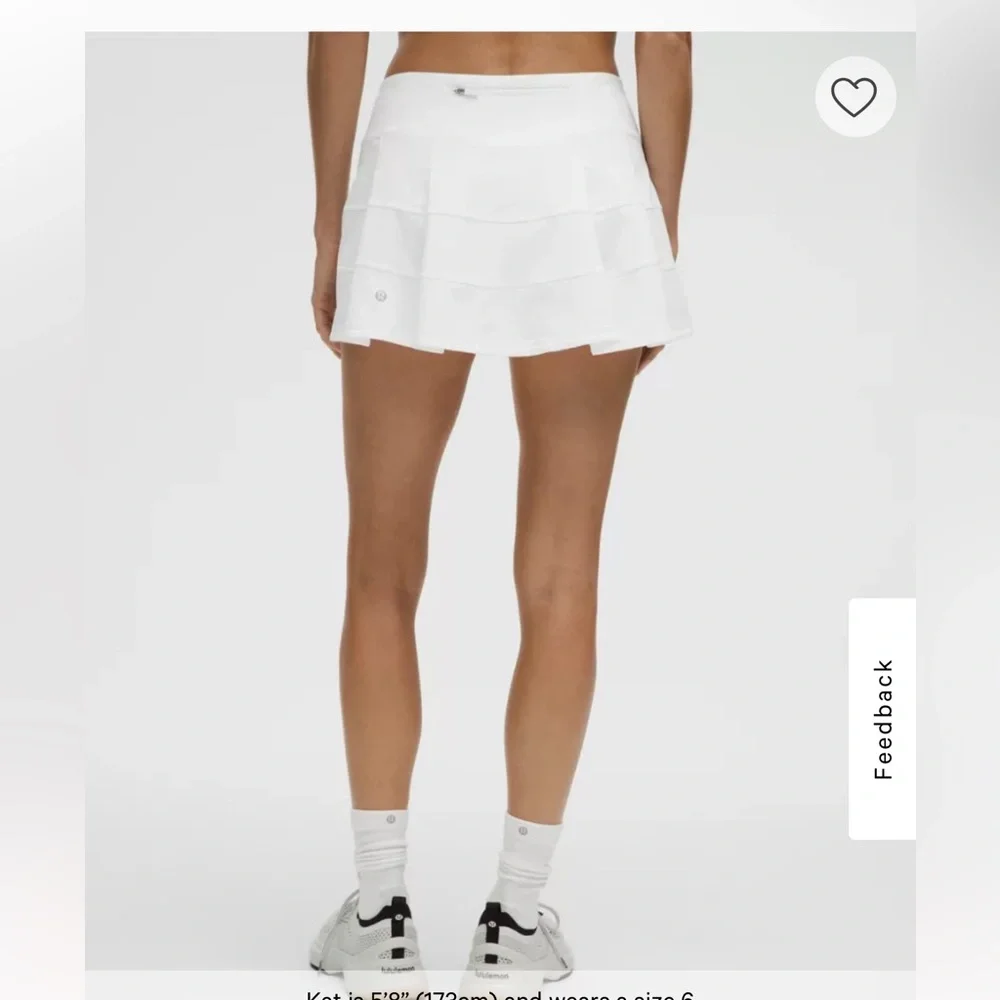 NWT Lululemon Pace Rival MR Skirt - Picture 3 of 6